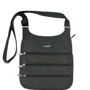 Baggallini - Gray Organizer- Multi-Section - Waterproof - Crossbody Bag - NWOT